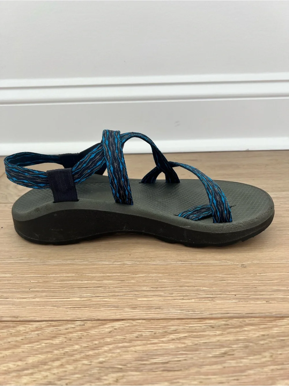 Chaco Z Cloud 2 Sport Sandal Hiking/Water Shoe Men’s Size 10 Blue Black